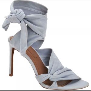 BCBG Maxazria Emma Suede Strappy Sandal Heel 6.5 BRAND NEW